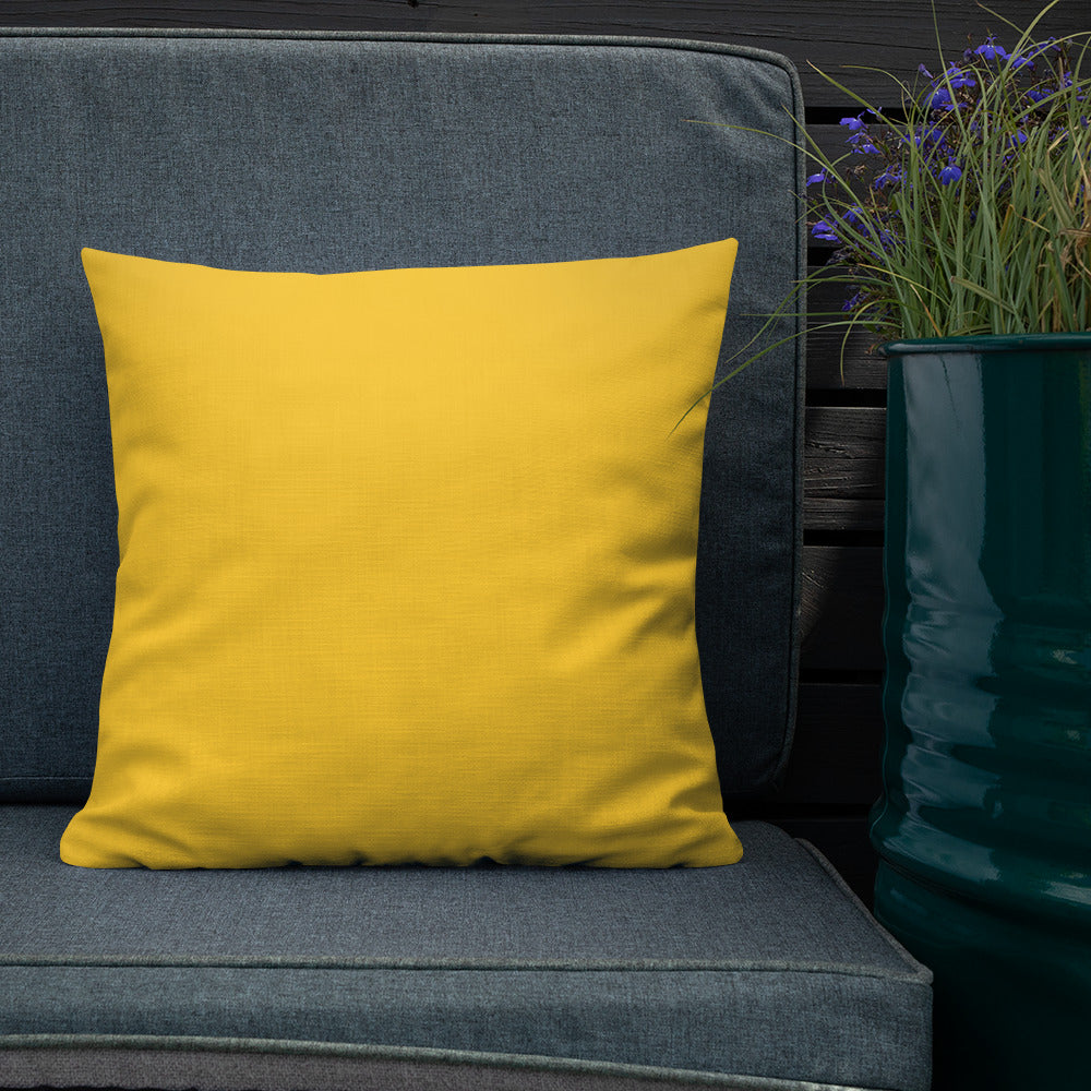 Between the Atom & the Void – Lebo Premium Throw Pillow